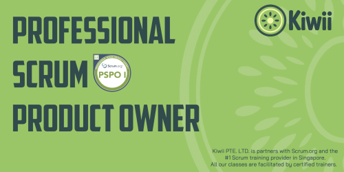 PSPO with Kiwii, Scrum Singapore